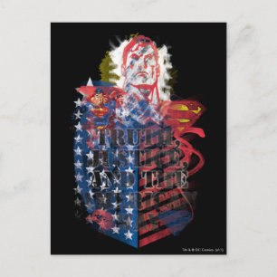 Superman 75 briefkaart