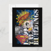 Superman 77 briefkaart (Voorkant / Achterkant)