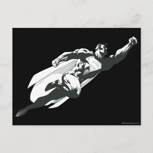 Superman 7 briefkaart (Voorkant)