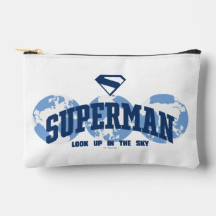 Superman aan de overkant van het Wereldbol Etui