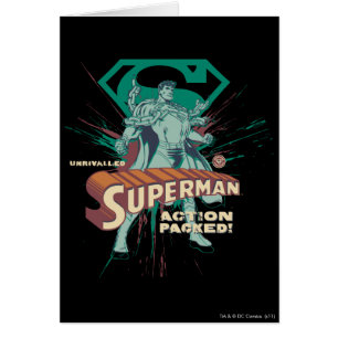 Superman-actie verpakt