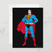 Superman Arms Folded Briefkaart (Voorkant / Achterkant)
