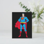 Superman Arms Folded Briefkaart (Staand voorkant)