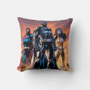 Superman, Batman en Wonder Woman Trinity Kussen