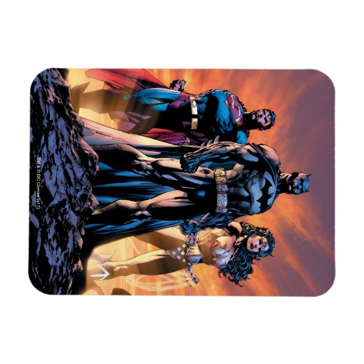 Superman, Batman en Wonder Woman Trinity Magneet (Horizontaal)