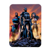 Superman, Batman en Wonder Woman Trinity Magneet (Verticaal)