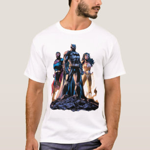 Superman, Batman en Wonder Woman Trinity T-shirt