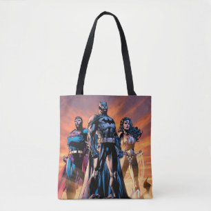 Superman, Batman en Wonder Woman Trinity Tote Bag