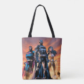 Superman, Batman en Wonder Woman Trinity Tote Bag (Achterkant)