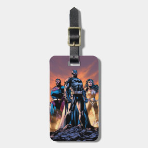 Superman, Batman, & Wonder Woman Trinity Bagagelabel