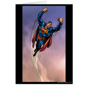 Superman beide opgestoken wapens