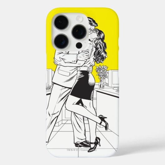 Superman Black en White 5 Case-Mate iPhone Case (Achterkant)