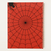 Superman blauw en rood patroon voor kinderen, scho planner (Achterkant)