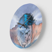 Superman - blauw grote klok (Hoek)