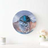 Superman - blauw grote klok (Huis)