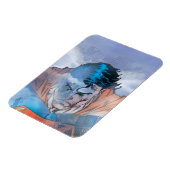 Superman - blauw magneet (Linkerzijde)