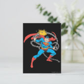 Superman Breaks Chains 3 Briefkaart (Staand voorkant)