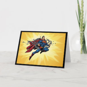 Superman breaks chains kaart