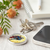 Superman breekt ketens sleutelhanger (Zijkant)