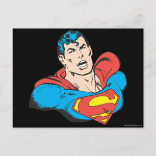 Superman Bust 1 Briefkaart
