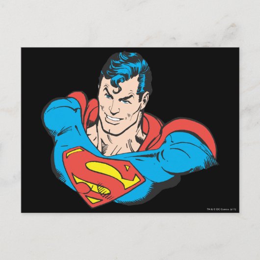 Superman Bust 2 Briefkaart (Voorkant)