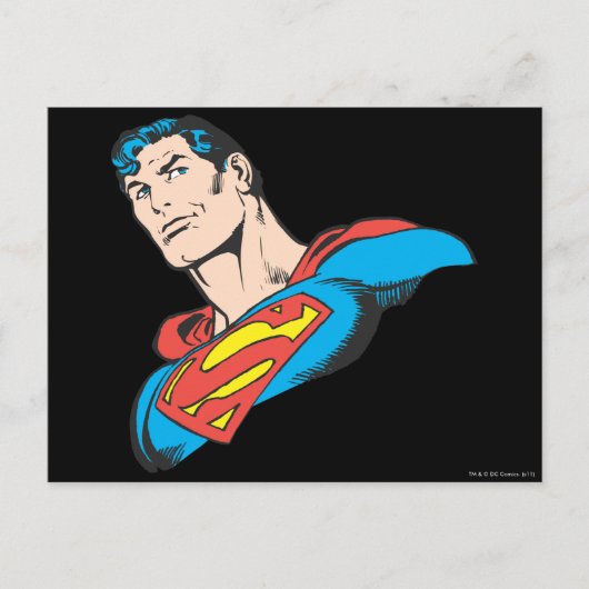 Superman Bust 3 Briefkaart (Voorkant)
