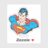 Superman Bust Smile Sticker (Vel)