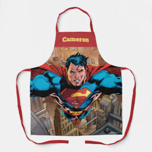 Superman cape vliegen schort