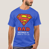 Superman | Ce Super Papa Appartient Au T-shirt (Devant)