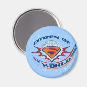 Superman Citizen of the World Magneet (Voorkant / Achterkant)