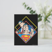 Superman/Clark Kent Briefkaart (Staand voorkant)