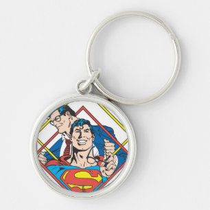 Superman/Clark Kent Sleutelhanger