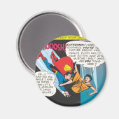 Superman Comic Panel - Lois Plunges Magneet (Voorkant / Achterkant)