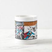 Superman Comic Panels Koffiemok (Center)