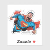 Superman Comic Style Sticker (Vel)