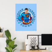 Superman Courage Sterkte Kracht Poster (Thuiskantoor)