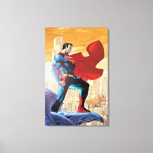 Superman Daily Planet Canvas Afdruk (Voorkant)
