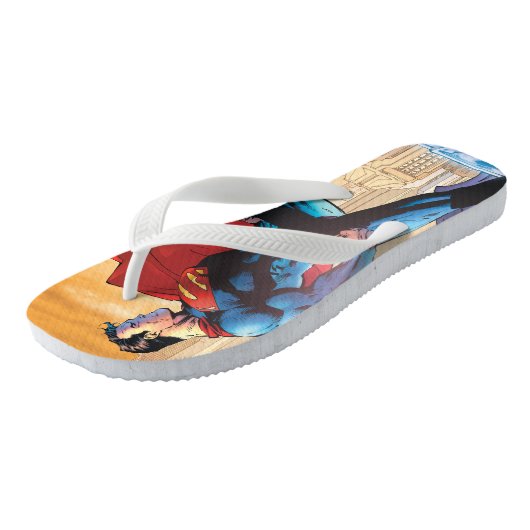 Superman Daily Planet Teenslippers (Schuin)