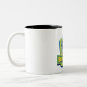 Superman - Daily Planet Tweekleurige Koffiemok (Links)