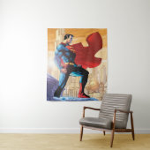 Superman Daily Planet Wandkleed (In situ)