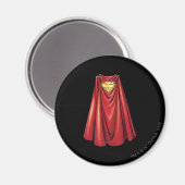 Superman - De Cape Magneet (Voorkant / Achterkant)