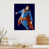 Superman die naar beneden kijkt poster (Keuken)