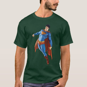 Superman die naar beneden kijkt t-shirt