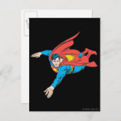 Superman Dives links Briefkaart (Voorkant / Achterkant)
