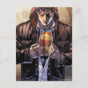 Superman Earth Hoesje - Kleur Briefkaart