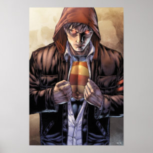 Superman Earth Hoesje - Kleur Poster