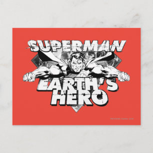 Superman Earth's Hero Briefkaart