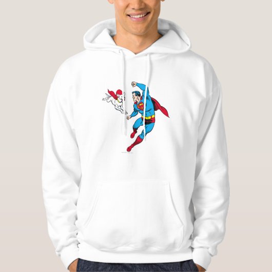 Superman en Krypto 2 Hoodie (Voorkant)