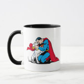 Superman en Krypto Mok (Links)