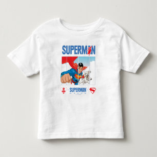 Superman en Krypto slaan hun vleugels uit Kinder Shirts